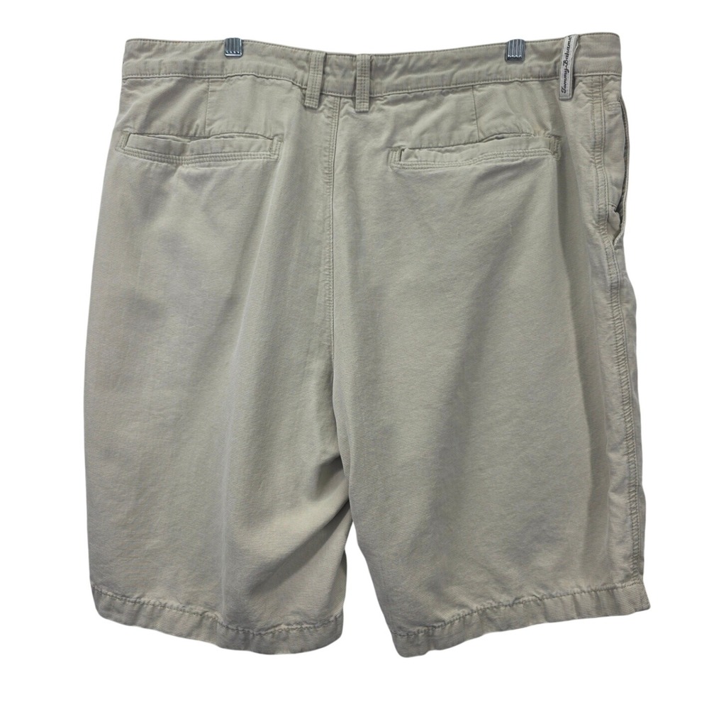 Tommy Bahama Paradise Nation Khaki Tan Tencel Cotton Shorts Mens 38 RN 86549 - Picture 2 of 8